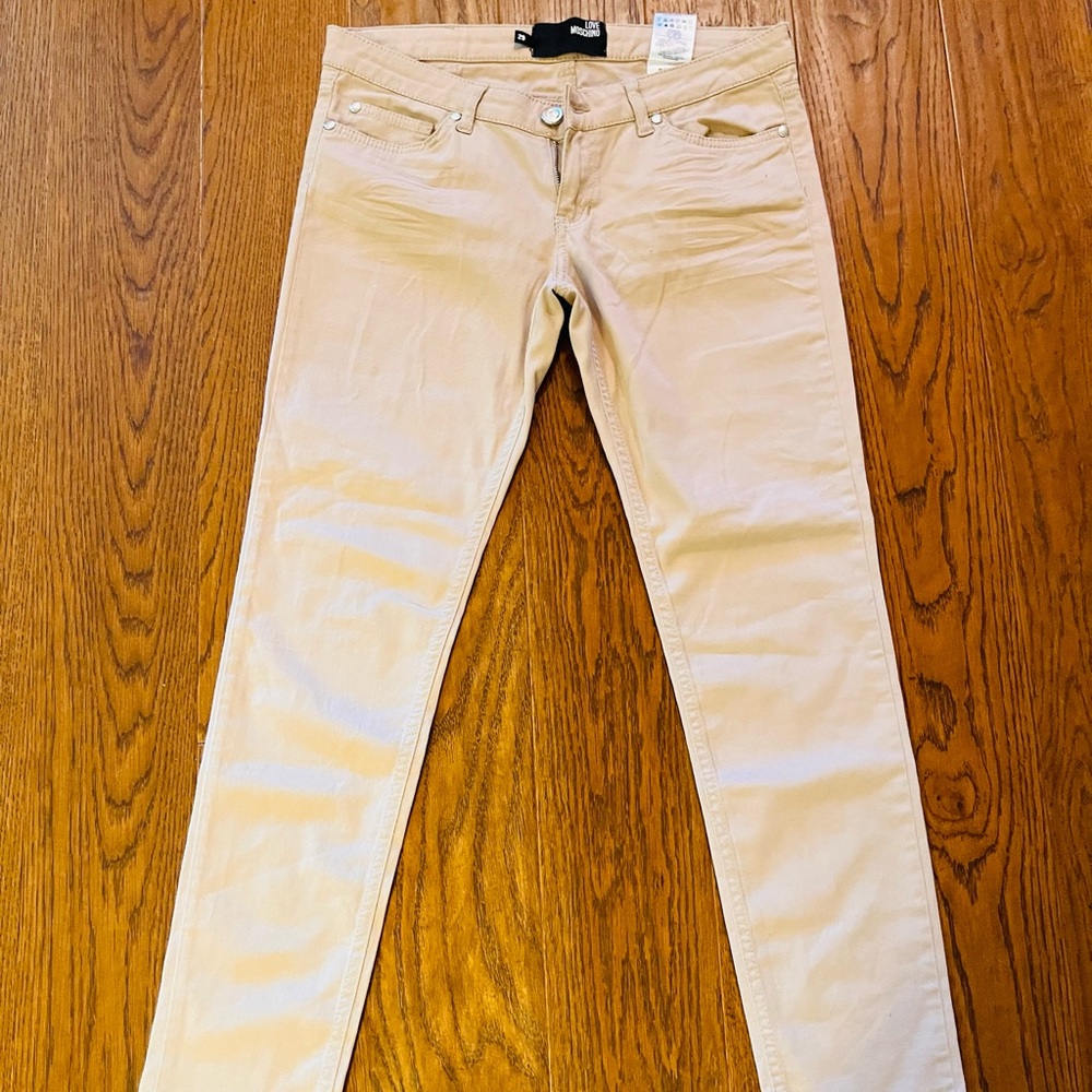 Love‎ Moschino Beige Skinny Jeans